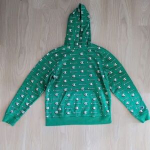 Champion Green Kids Hoodie